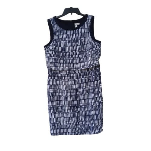 Women's Short Dress- Navy Blue