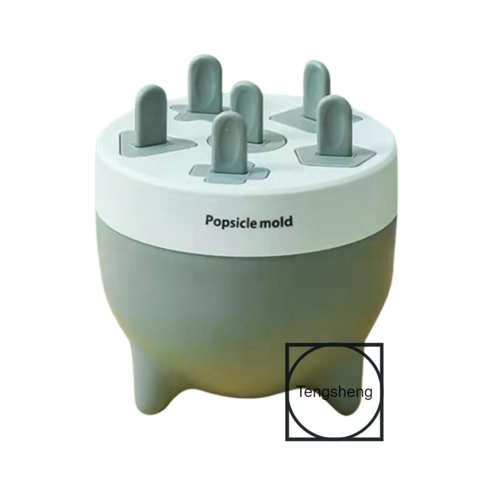 6 Ice Cubing Mold Ice Popsicle Maker Refrigerator Ice Maker