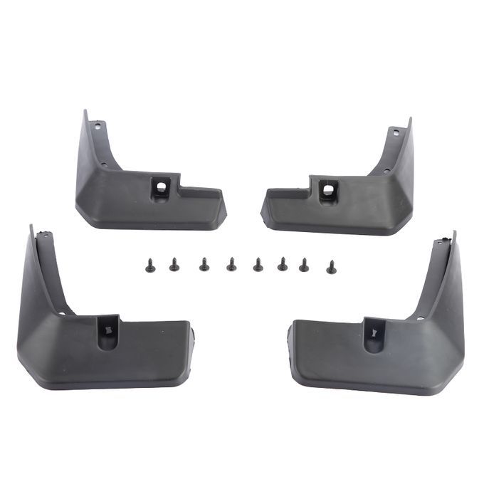 4Pcs LB-SY-514 Auto Fenders Reliable Mudguards Mud-Black