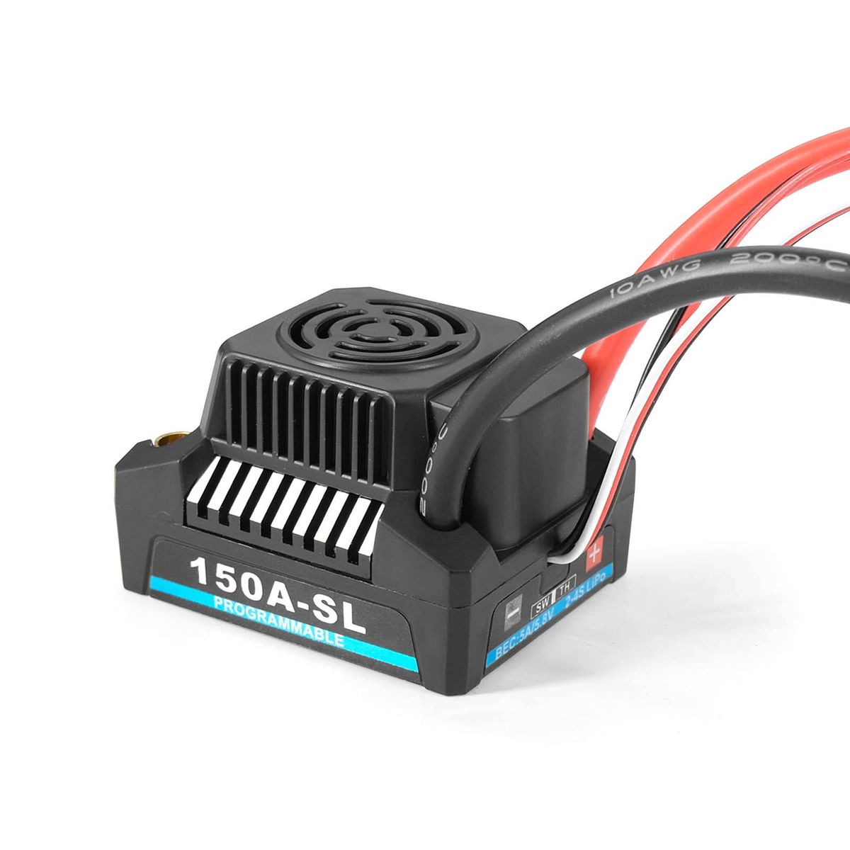 150A Brushless ESC XT60 Plug With 2-4S Lipo 5A/5.8V BEC for 3660/3670/3674 Brushless Motor 1/8 Remote Control Car Off-road Car