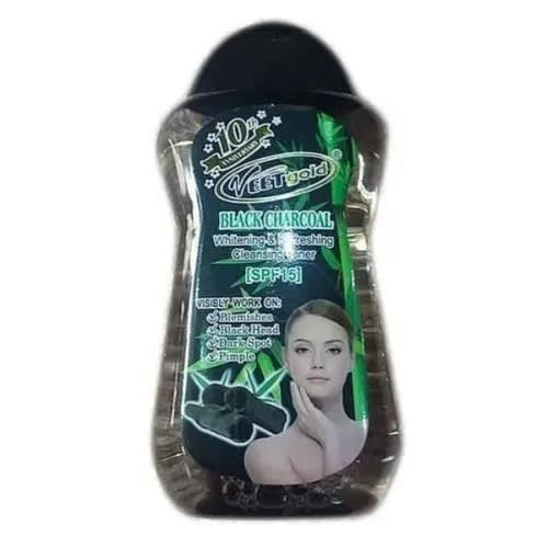 Gold Black Charcoal Whitening & Refreshing Toner - 200ml