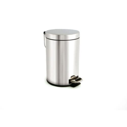 A&s Stainless Pedal Bin - 5L