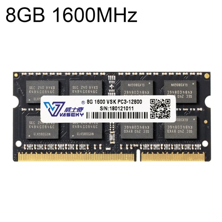 Vaseky 8GB 1600MHz PC3-12800 DDR3 PC Memory RAM Module