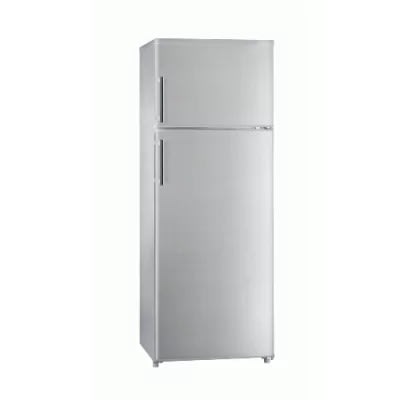Double Door Refrigerator-ref302dr Silver