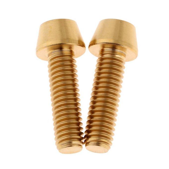 Mountain Road Bike M6  Socket Head Screw For Stem Golden M6x18mm