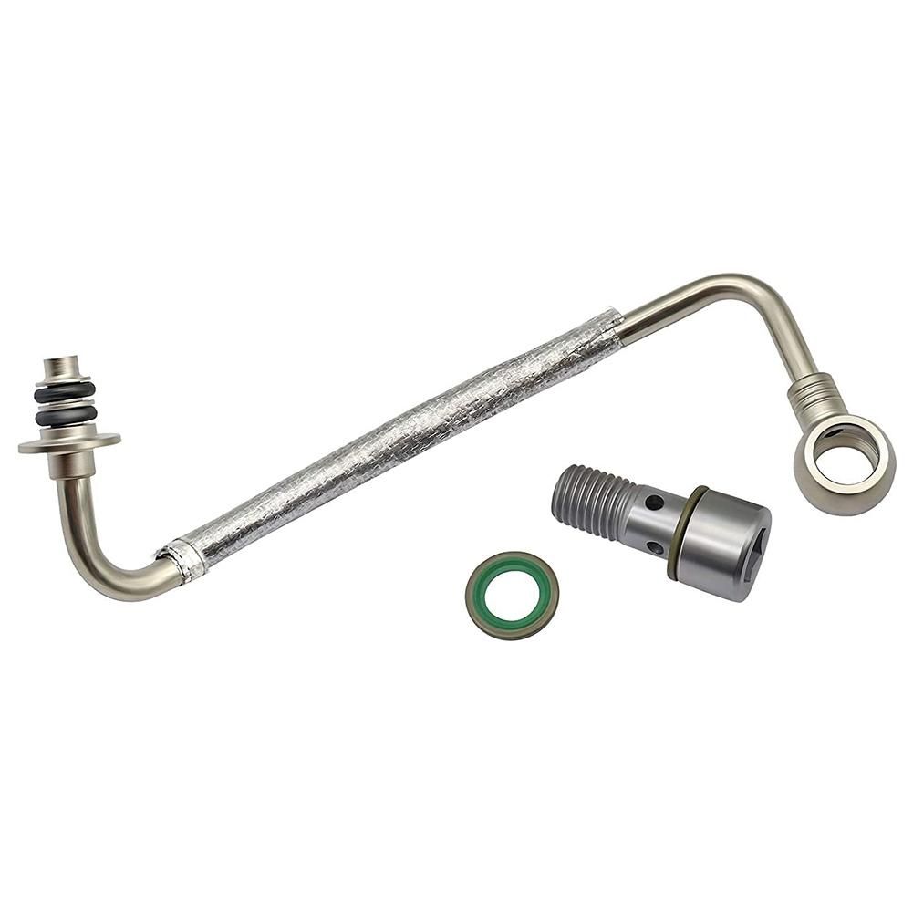 Turbocharger Oil Return Line Turbo Oil Feed Tube 25196807