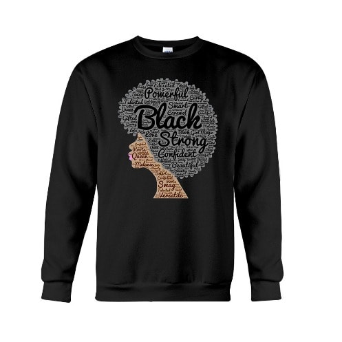 Black Queens Afro Shirt