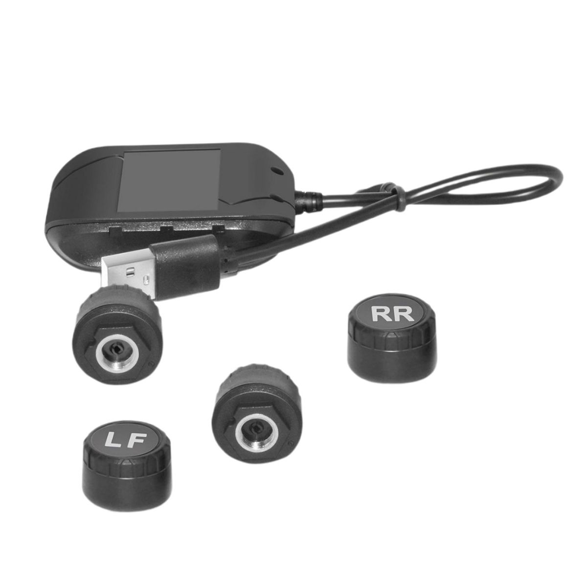 USB TPMS Tire Pressure Monitor System Tire Pressure External Sensors