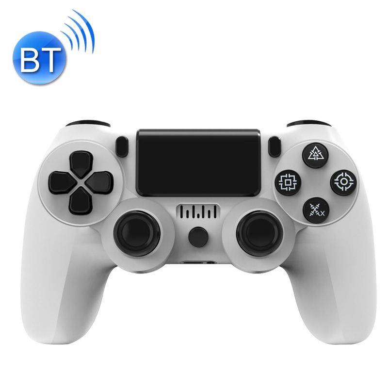 Wireless Bluetooth Gamepad For PS4  White