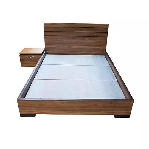 Bed Frame -4.5 X 6Ft - Brown