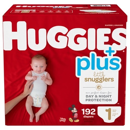 Little Snugglers Diapers Size 1 - 192 count