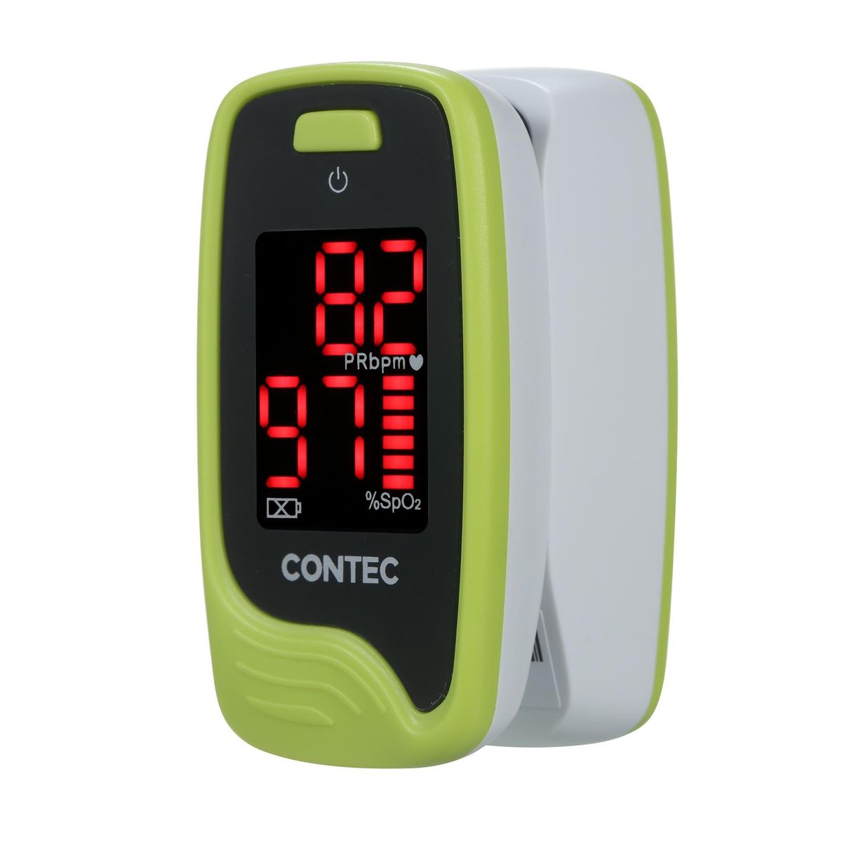 CONTEC CMS50L-Pro Fingertip Pulse Oximeter Blood Oxygen Saturation Monitor(SpO2) with Pulse Rate Measurement LED Display Lanyard