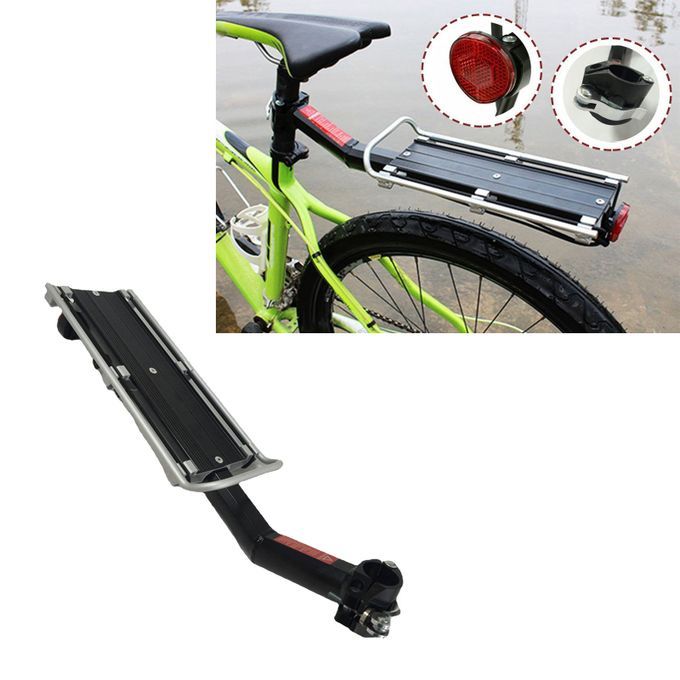 Alloy Bicycle Mountain Bike Rear Rack Post Mount Pannier Luggage