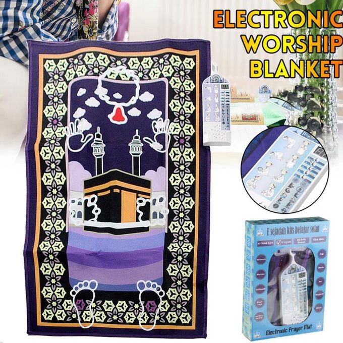 Prayer Pad Kid Prayer Mat Islamic Rugs For Kids Dark Purple D