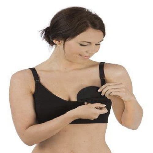 Bra for Breastfeeding Mothers - Black