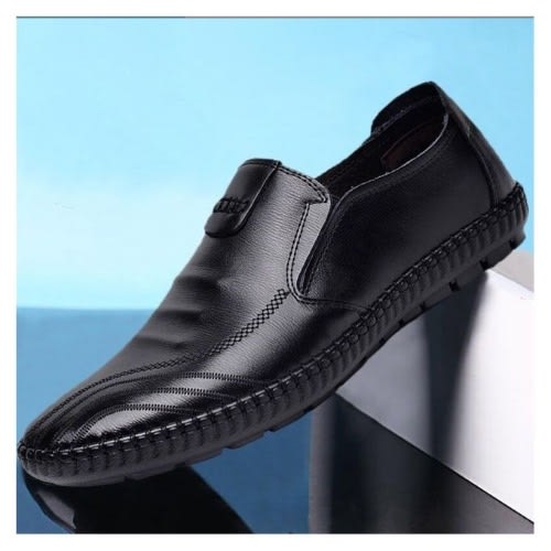 Men's Loafers Slip On - Black
