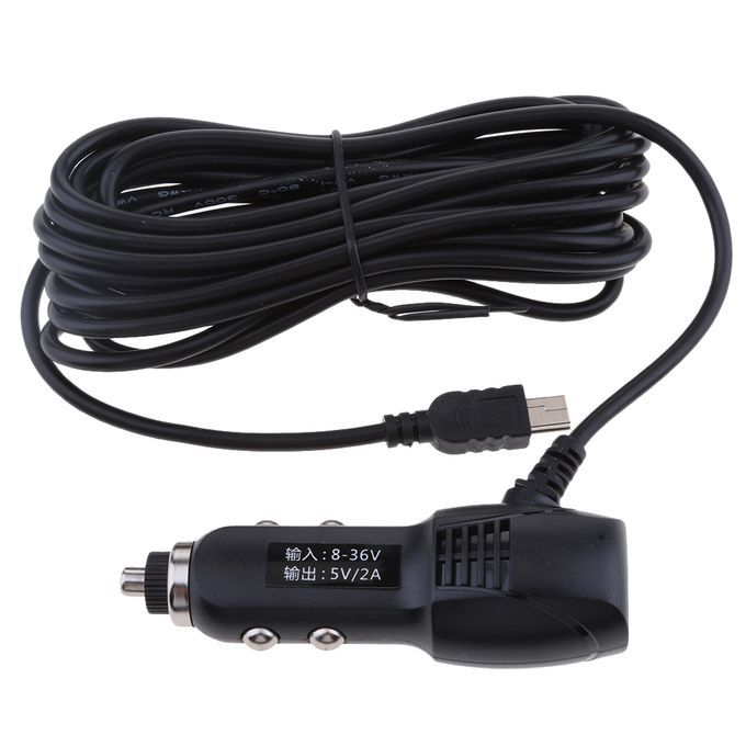 MINI USB Ports 12V36V Car Vehicle Power Charger Adapter For GPS