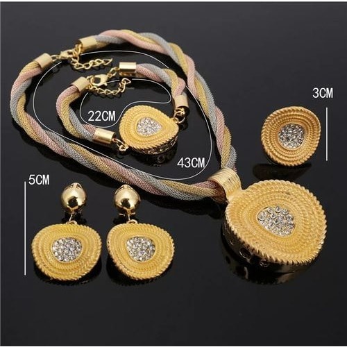 4 In 1 Costume Necklace Jewelry