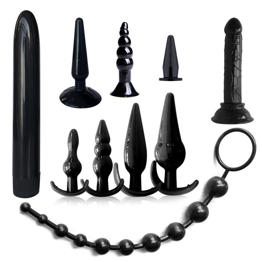 10 Set Complete Buttt Plug With Anal Vibrator
