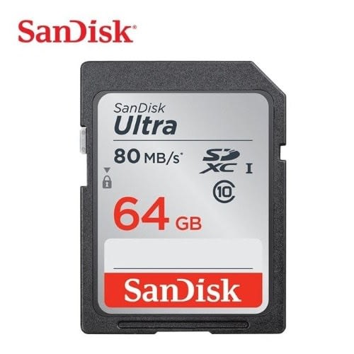 64GB Memory Card Ultra Cl10 Card 80mb