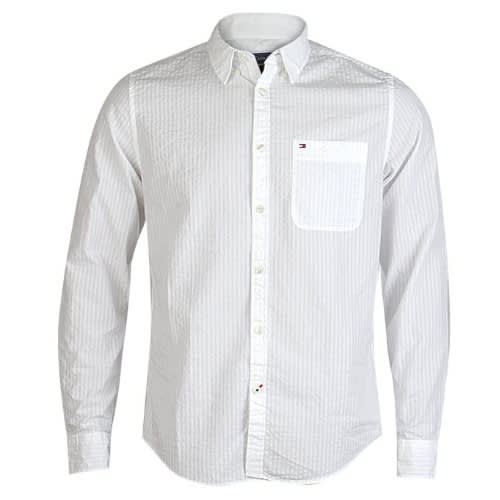 Mens Slim-fit Bubble Shirt