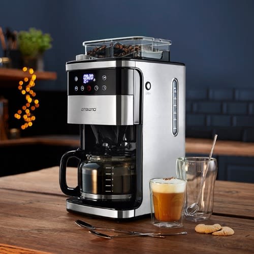 Coffee Machine With Integrated Grinder - 1.5L - 1050W