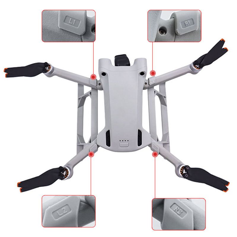 Landing Gear for MINI 3 Pro Drone Accessories Increased Tripod Landing Gear Extension Protector Drone Parts