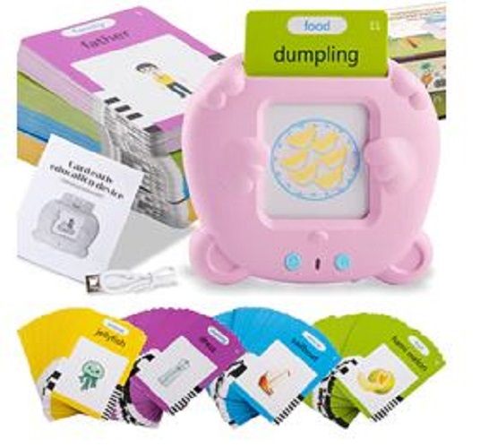 Kids Montessori Vocab Learning Talking Flash Cards