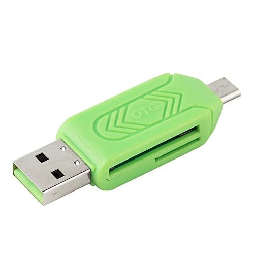 2 IN 1 Micro USB TF SD OTG Card Reader