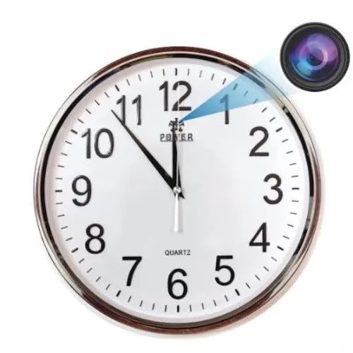 1080p Wireless Wifi Full Hd Hidden Camera Wall Clock