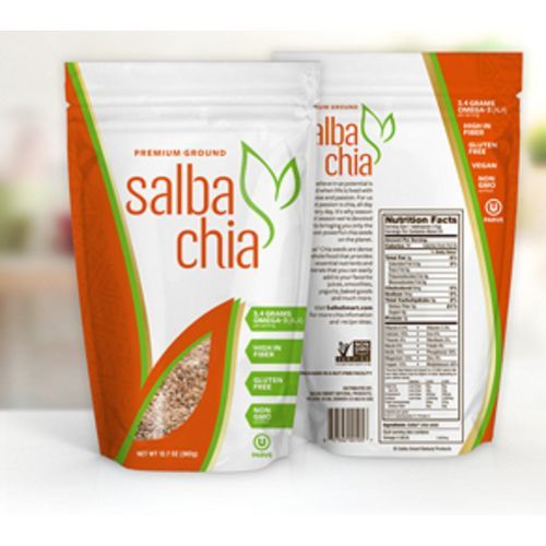 Premium Ground Salba Chia Seeds 6.4oz 180g