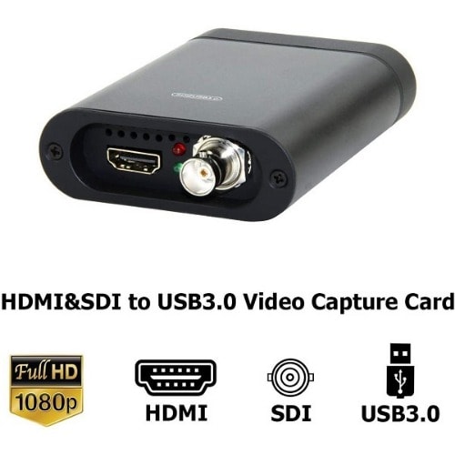 HDMI/SDI Video Capture Card USB 3.0 With HDMI Out