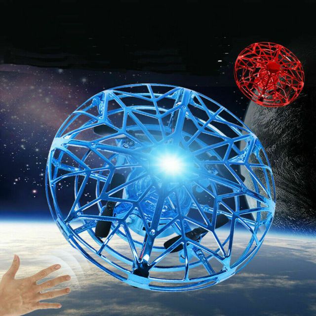 Mini Drone Quad Induction Levitation Ufo Led Light Usb Kid
