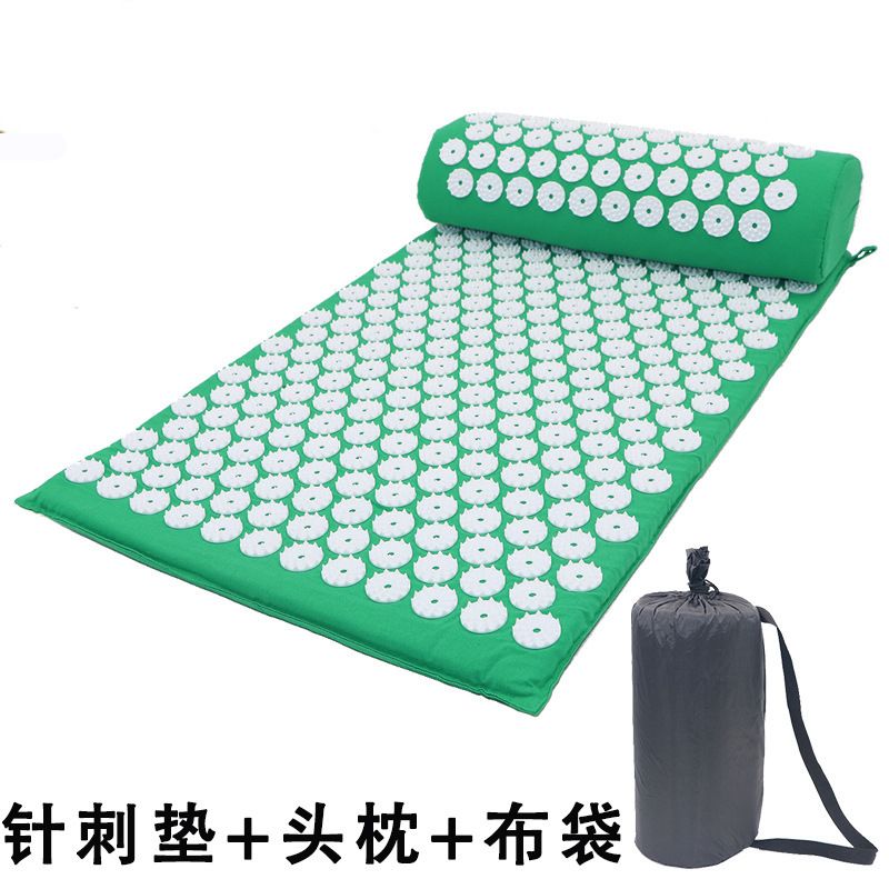 Acupuncture Massage Yoga Pad Acupoint Exercise Mat Pillow