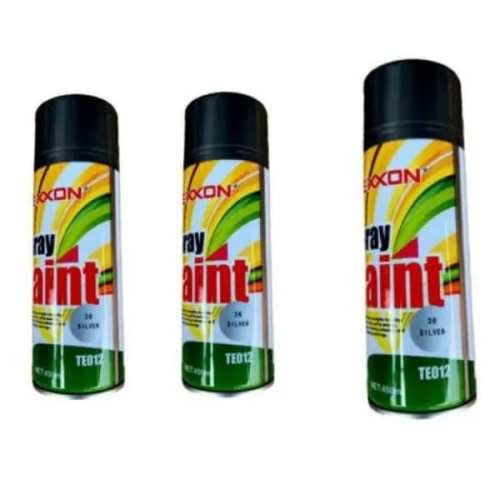 Exxon Spray Paint - 450ml X 3pcs - Black