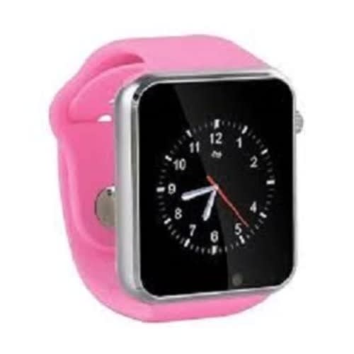 A1 Smartwatch With Sim And Memory Card Slot- Pink