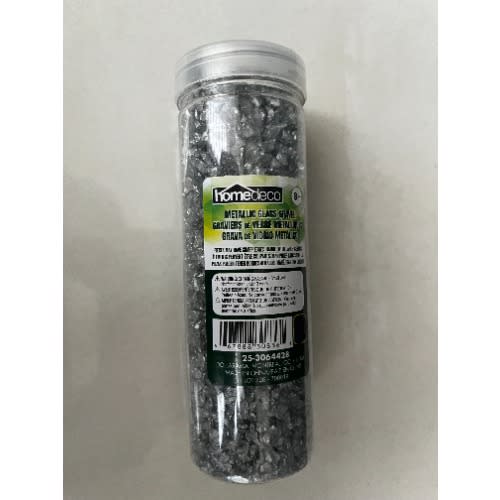 Decorative Metalic Glass - Silver - 1kg