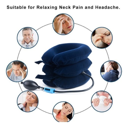 Neck Traction Pillow Massager