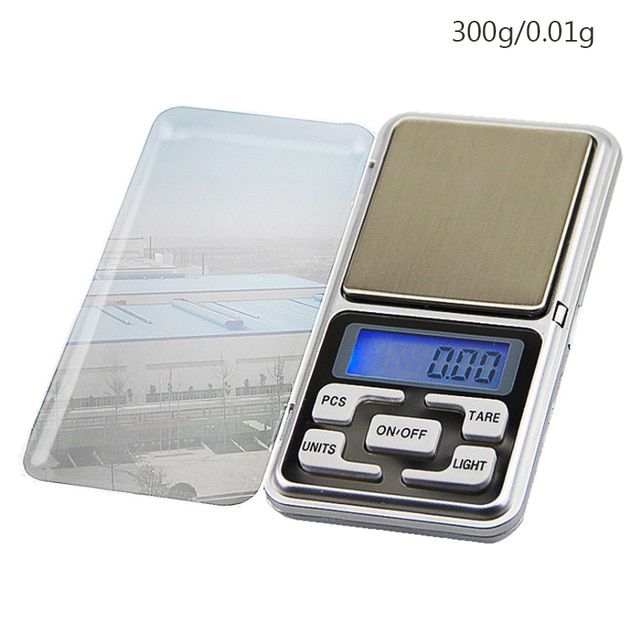 1PCs Mini Digital Scale 100/200/300/500g