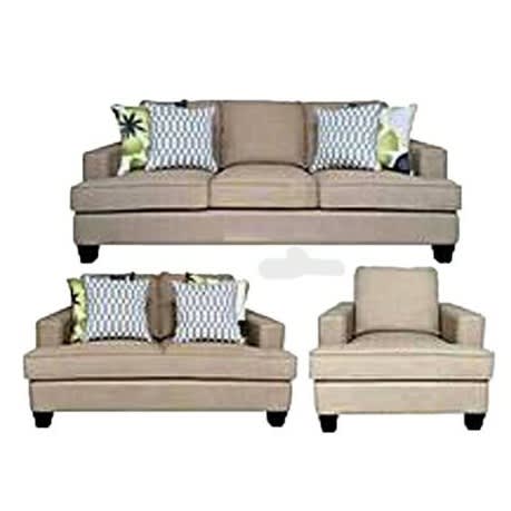 Pawafu 6 Seater Sofa - Cream