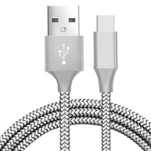 Usb Charging Cable For Android Phones - Silver