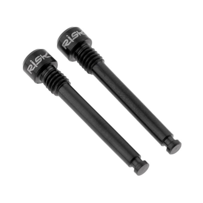 2x Ultralight Brake Pad Thread Bicycle Ti M4 Hydraulic Disc Black