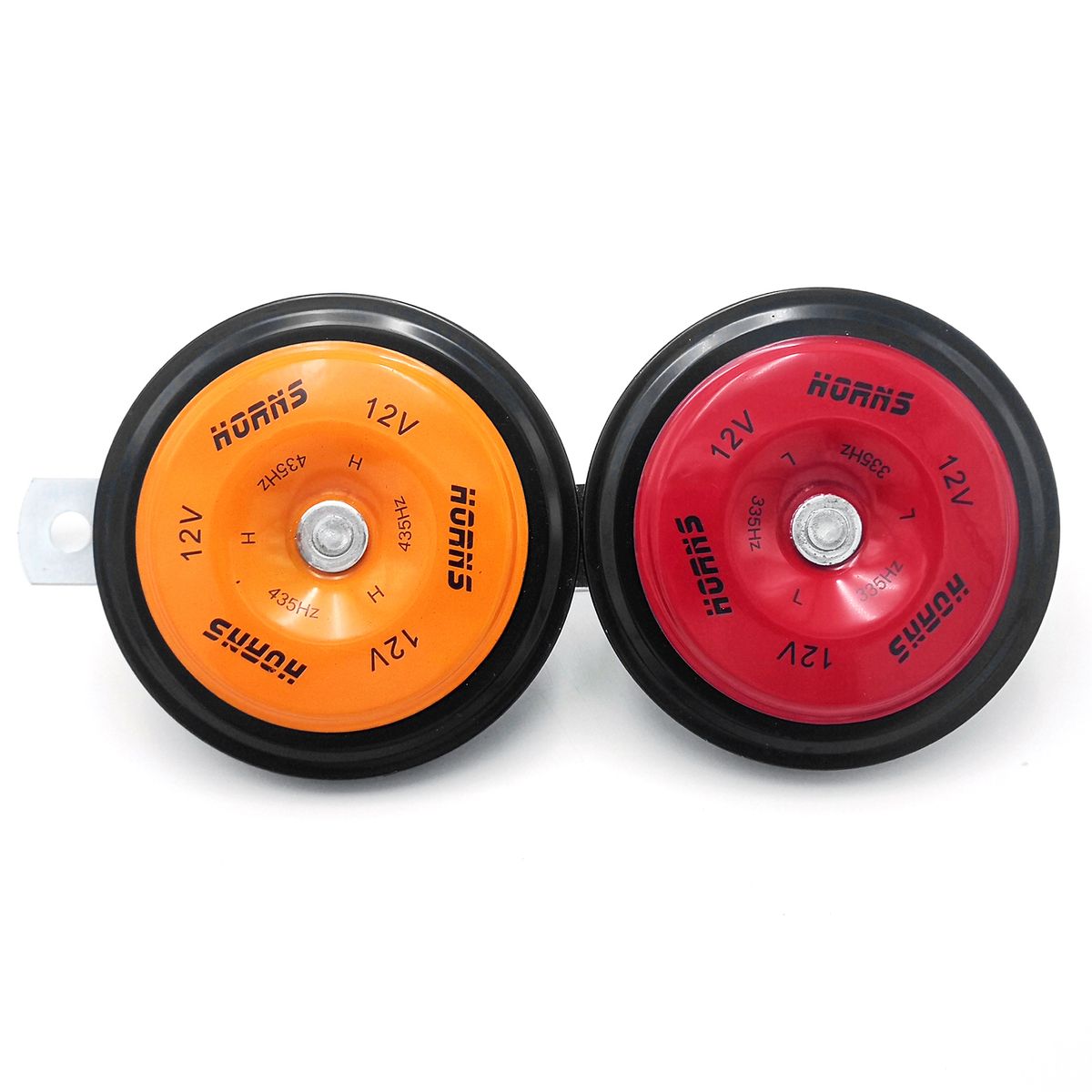 12V Universal Electric Car Horn High Low Tone Horn