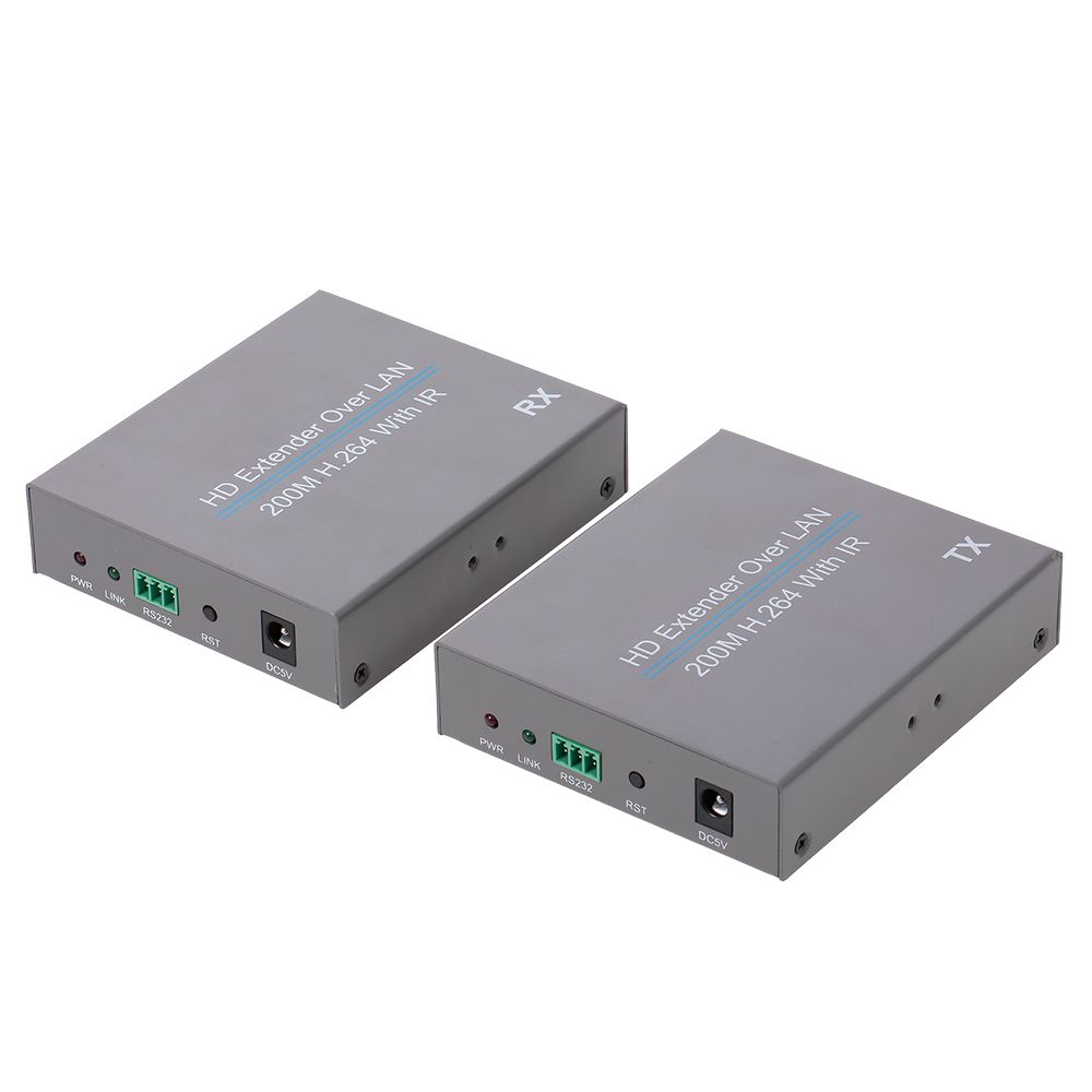 200M H.264 HD Extender Over ONE CAT 5E/6 Splitter