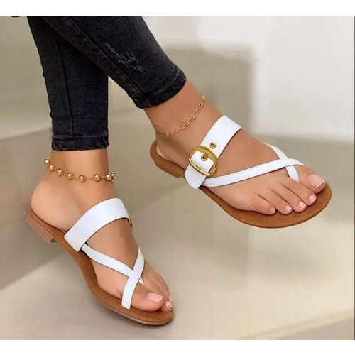 White Ladies Slippers