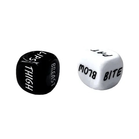 Sex Game Dice - Two pieces