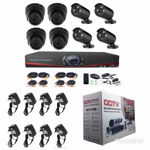 CCTV 8 Channels Indoor And Outdoor Smart System