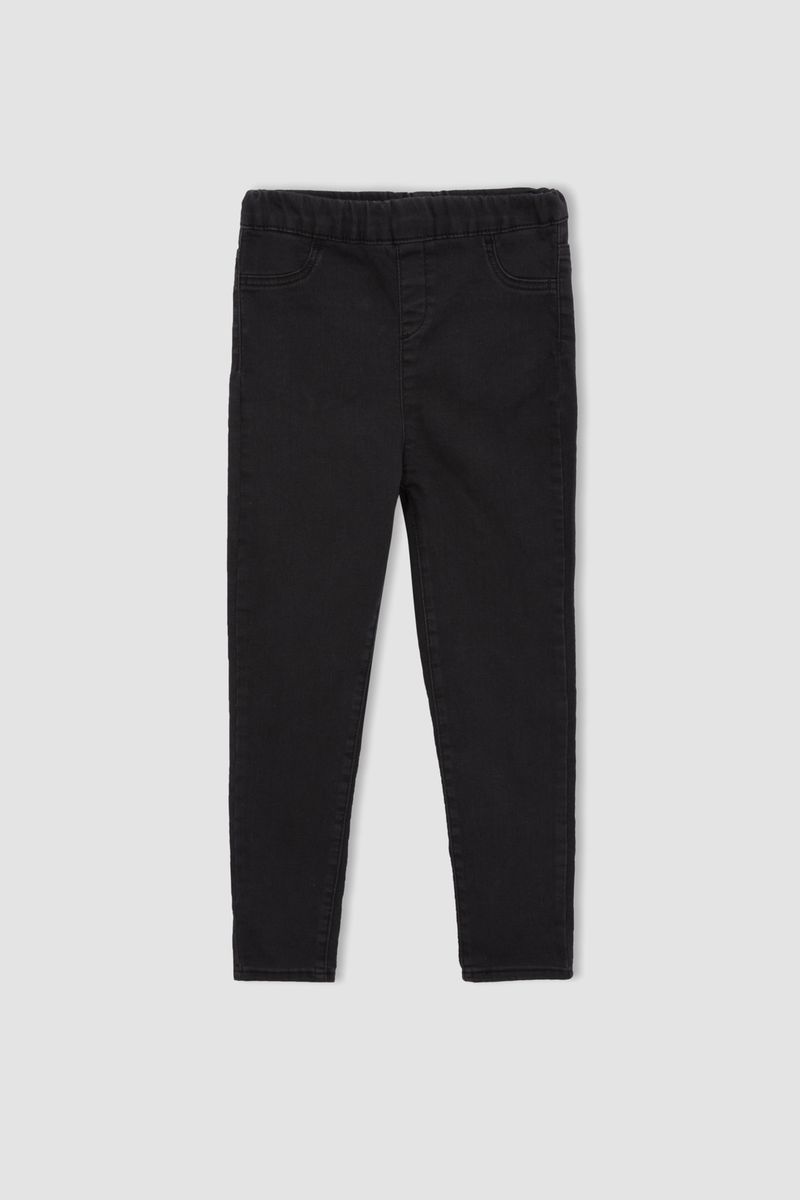 Girl - Jegging Denim Trousers - Anthracite