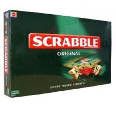 Intellectual Scrabble Board Game Set