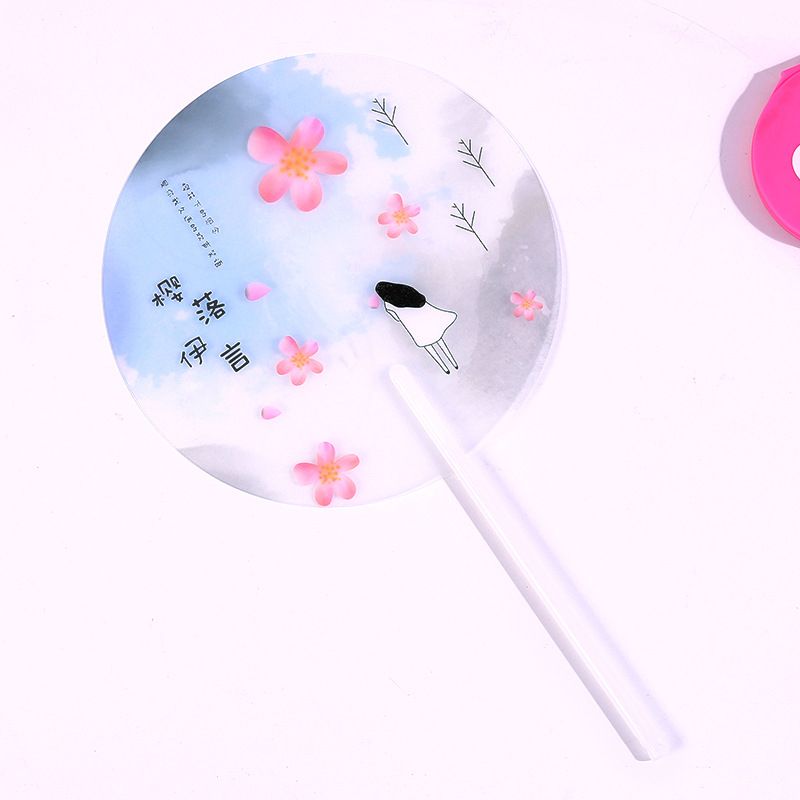 Styles Portable Cartoon Fan 8 Plastic Mini Boda Party Cute PP Summer Cooling Para Fan веер Hand Gifts Fan Abanicos Fan Shell